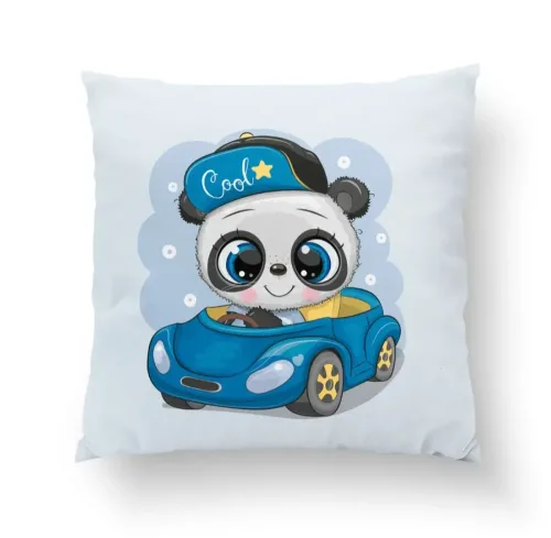 Panda az autóban prémim párna