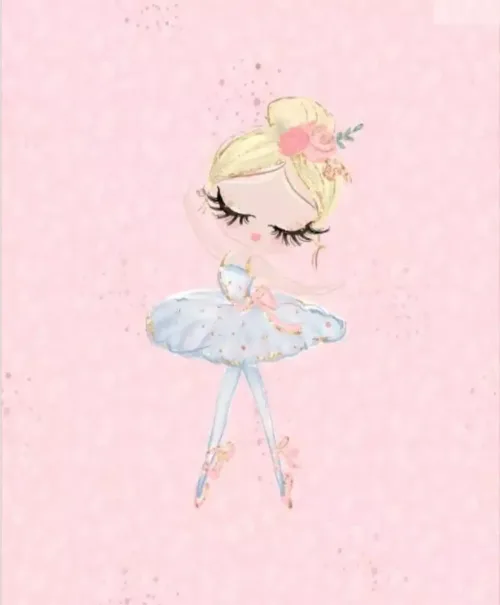 Rózsaszín balerina takaró