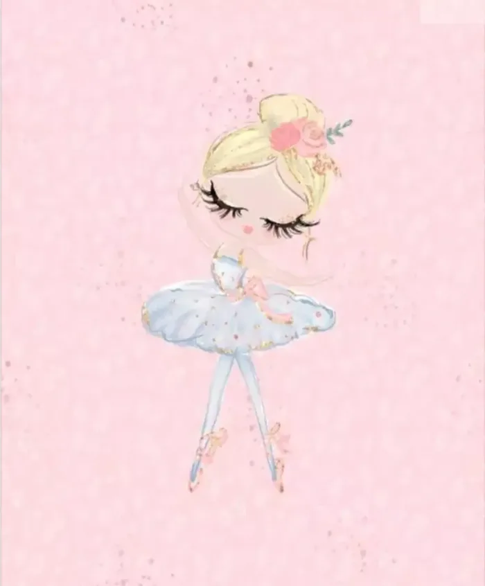 Rózsaszín balerina takaró
