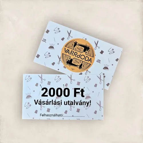 Vásárlási utalvány 2.000 Ft