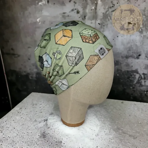 Minecraft kockák lezser sapka