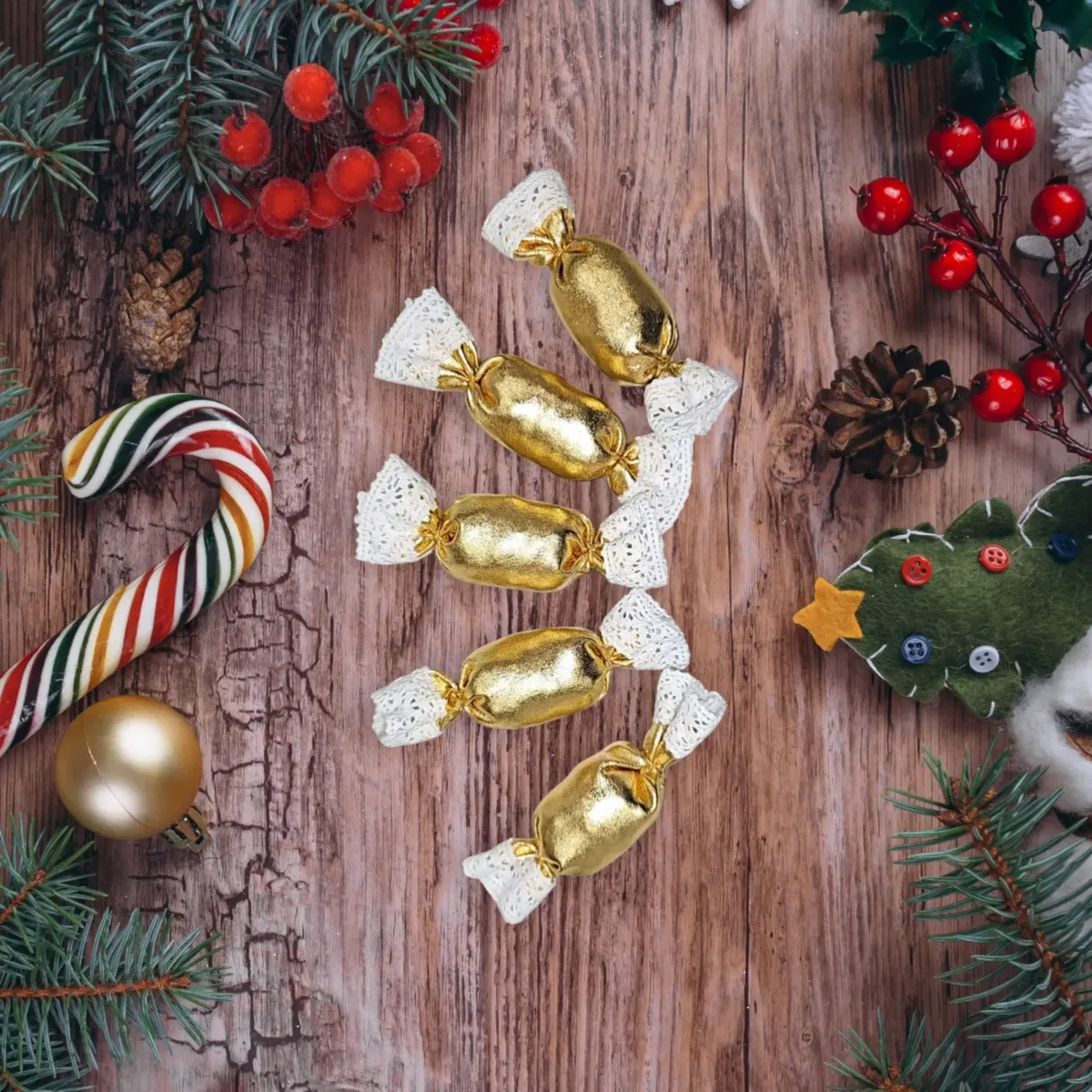 Textil szaloncukor több színben - Image 6