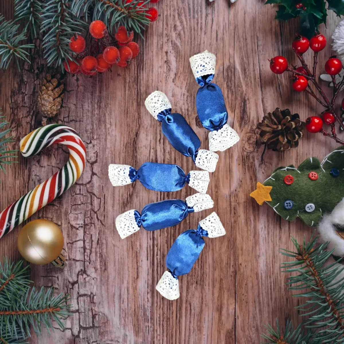 Textil szaloncukor több színben - Image 4